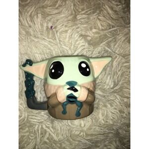 Zak Star Wars The Mandalorian Baby Yoda The Child W/ Frog 12oz Coffee Mug